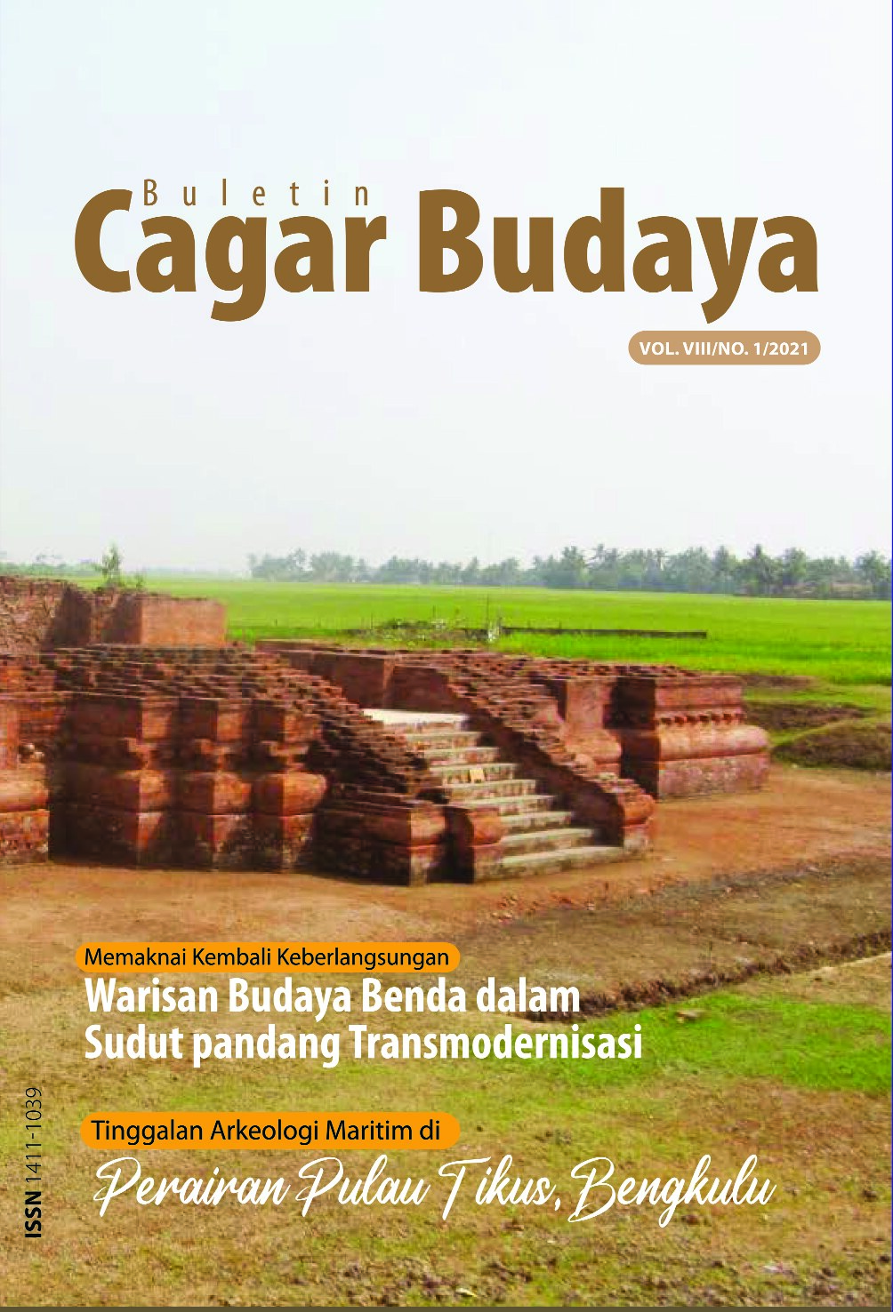 Buletin Cagar Budaya Vol VIII NO1 2021
