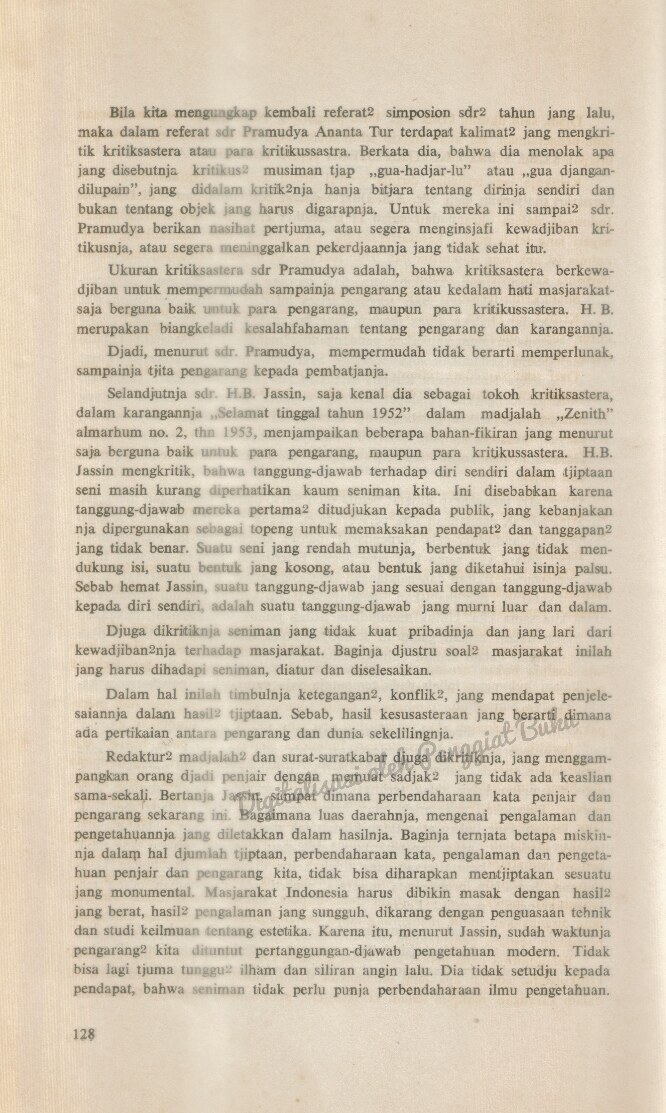 Ukuran bagi Kritik Sastera, 2