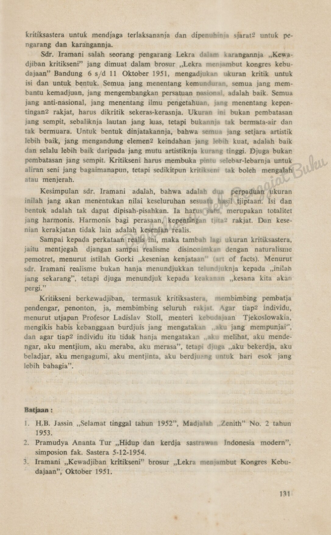 Ukuran bagi Kritik Sastera, 5