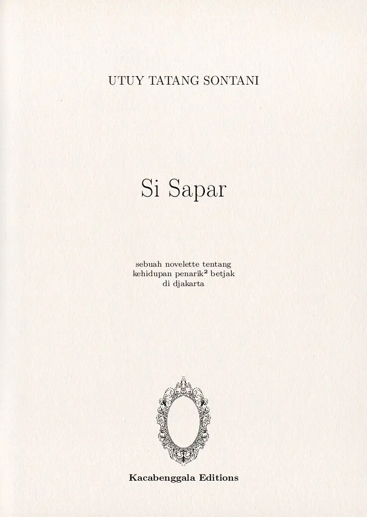 Si Sapar