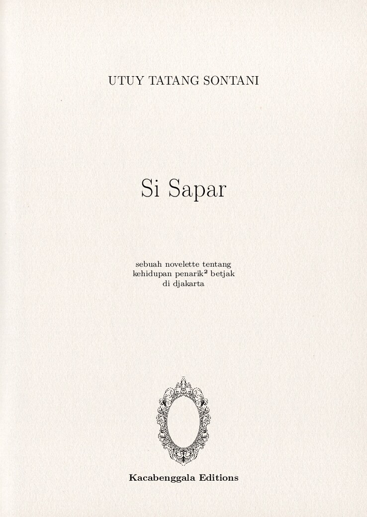 Si Sapar
