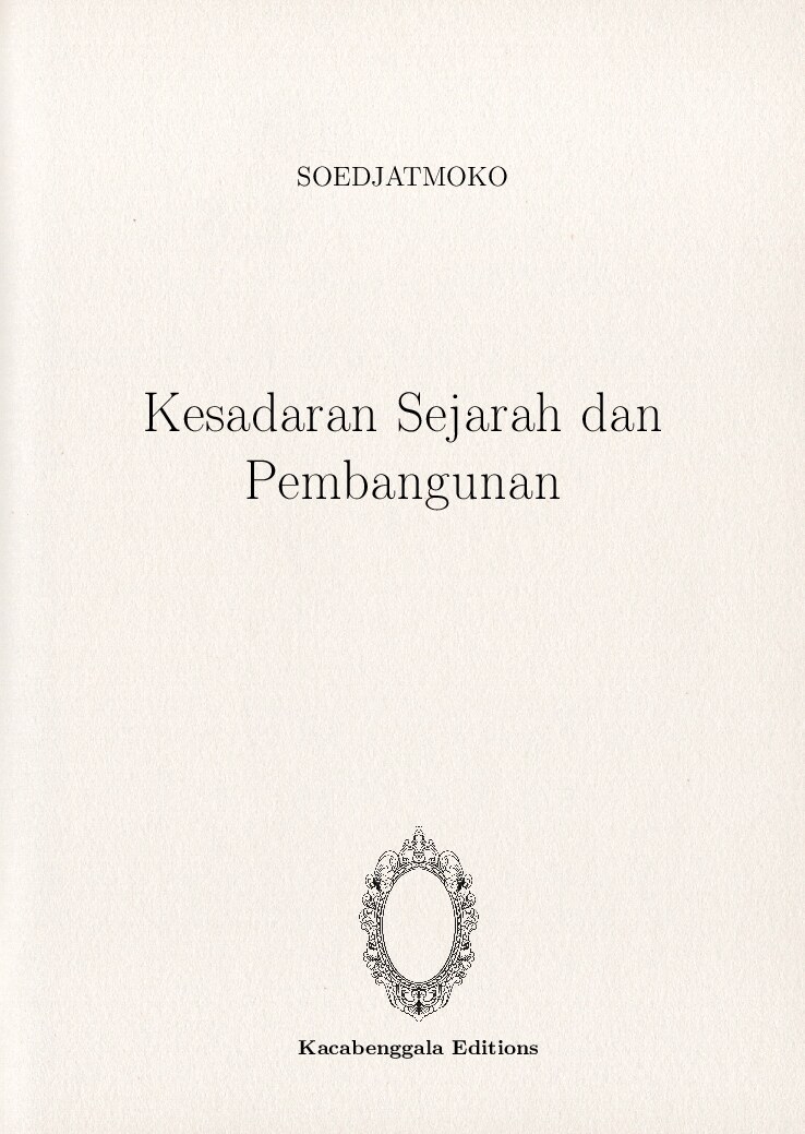 Kesadaran Sejarah dan Pembangunan