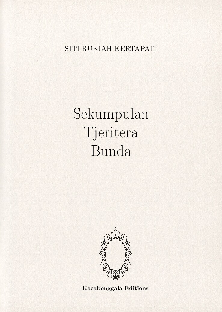 Sekumpulan Tjeritera Bunda