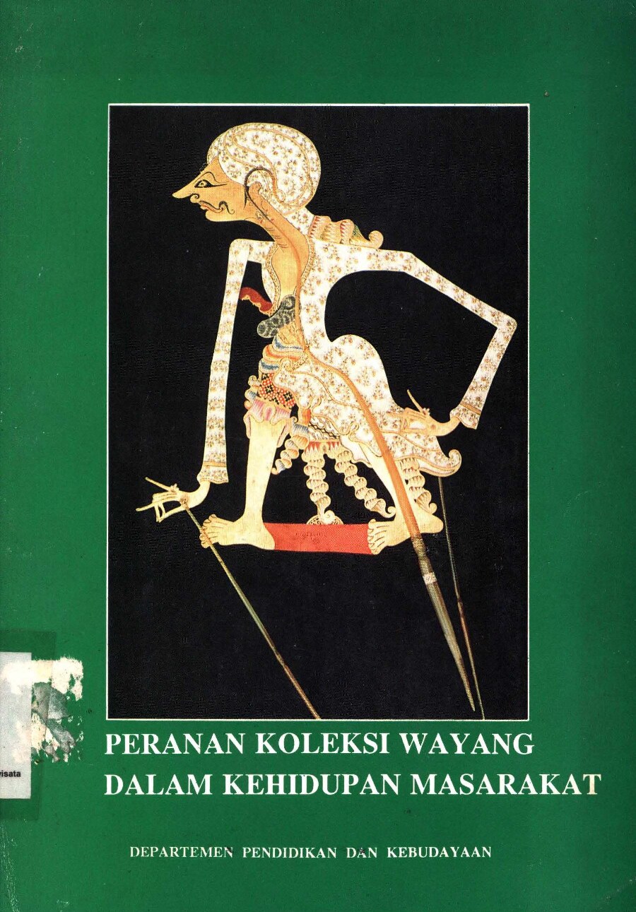 Peranan koleksi wayang dalam kehidupan masyarakat