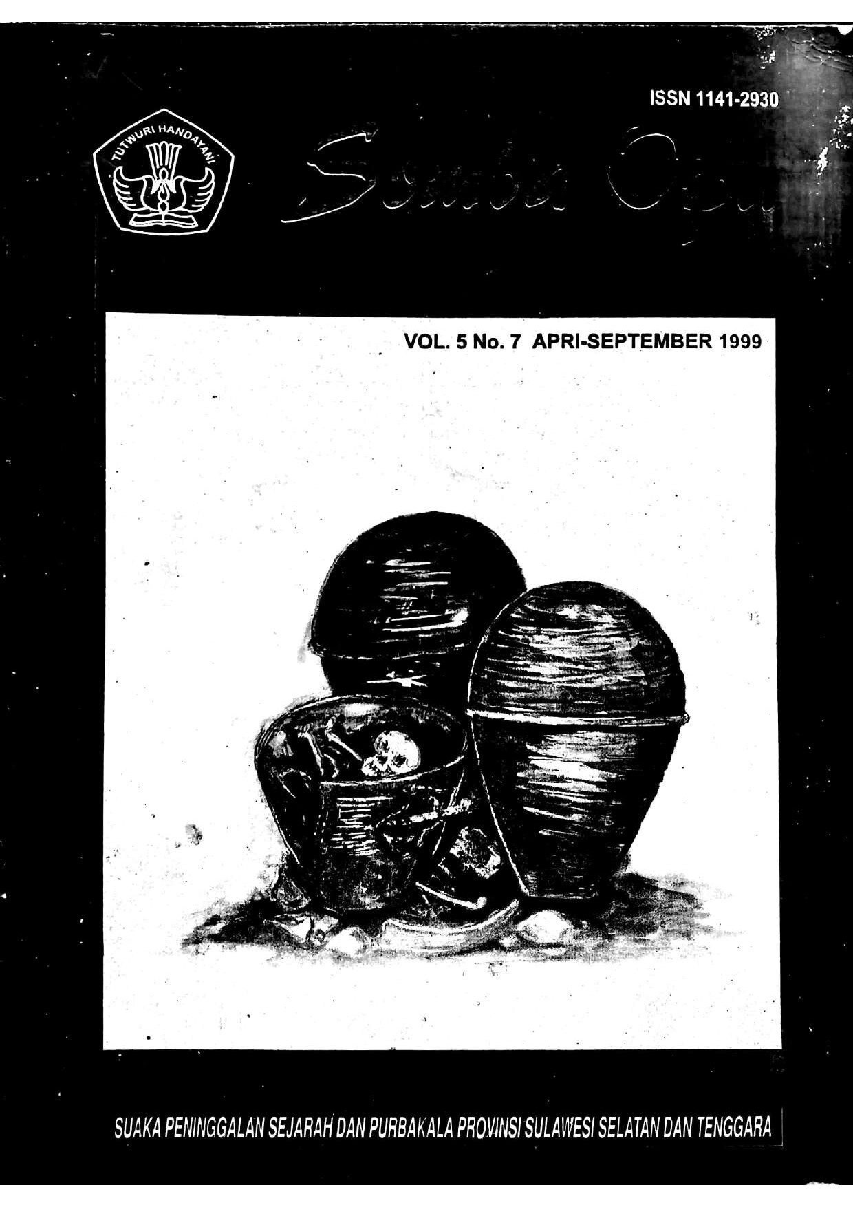 Bulletin Somba Opu Vol.5 No.7 April-September 1999