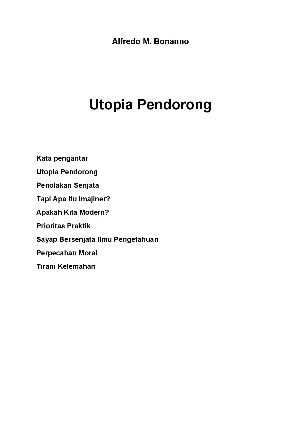 Utopia Pendorong