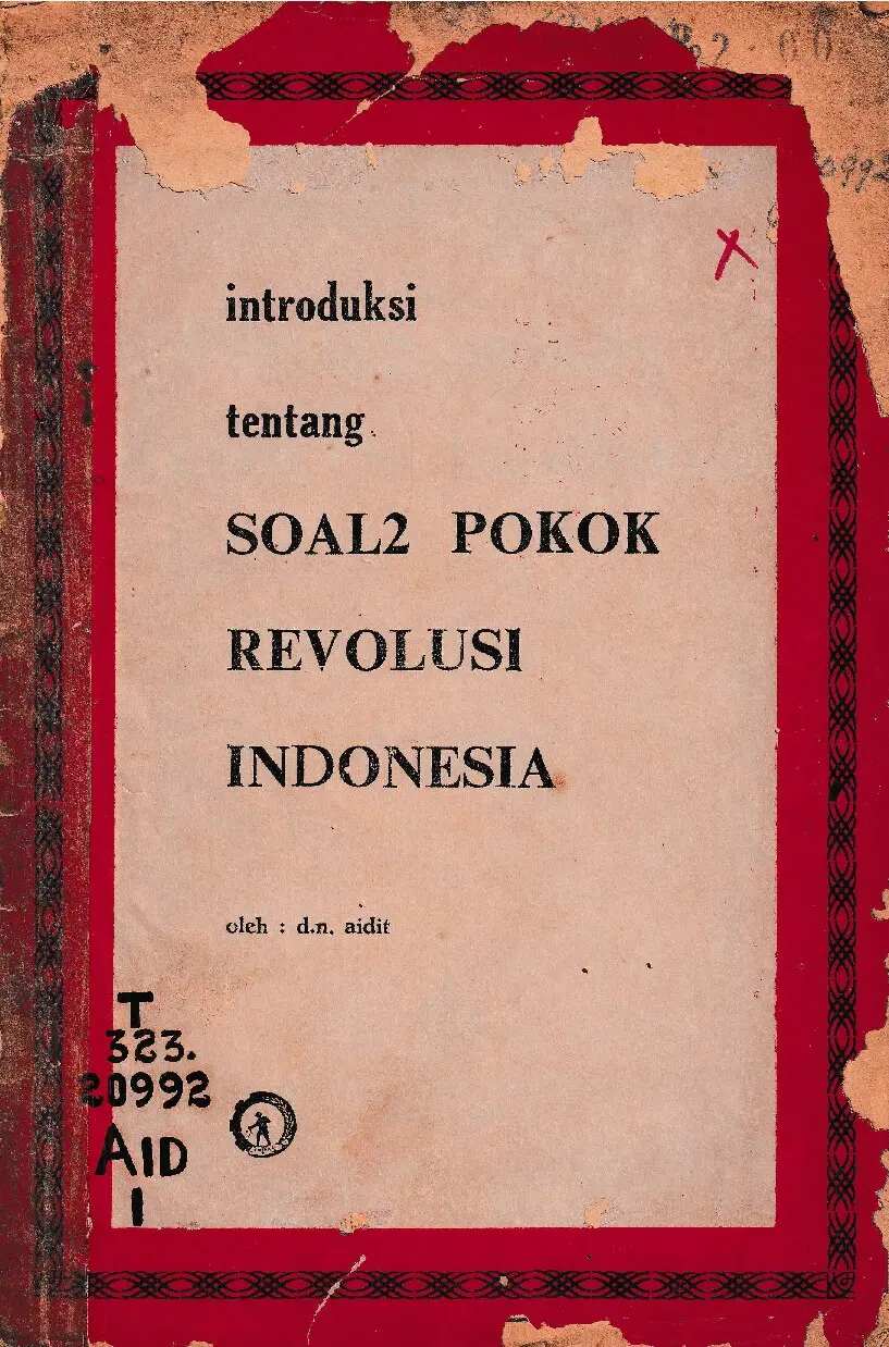 Introduksi Tentang Soal2 Pokok Revolusi Indonesia