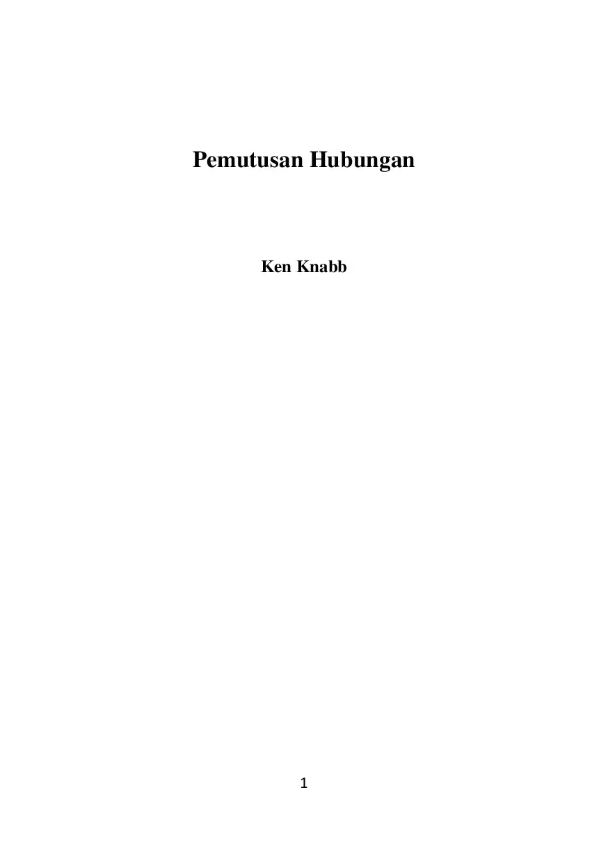 Pemutusan Hubungan