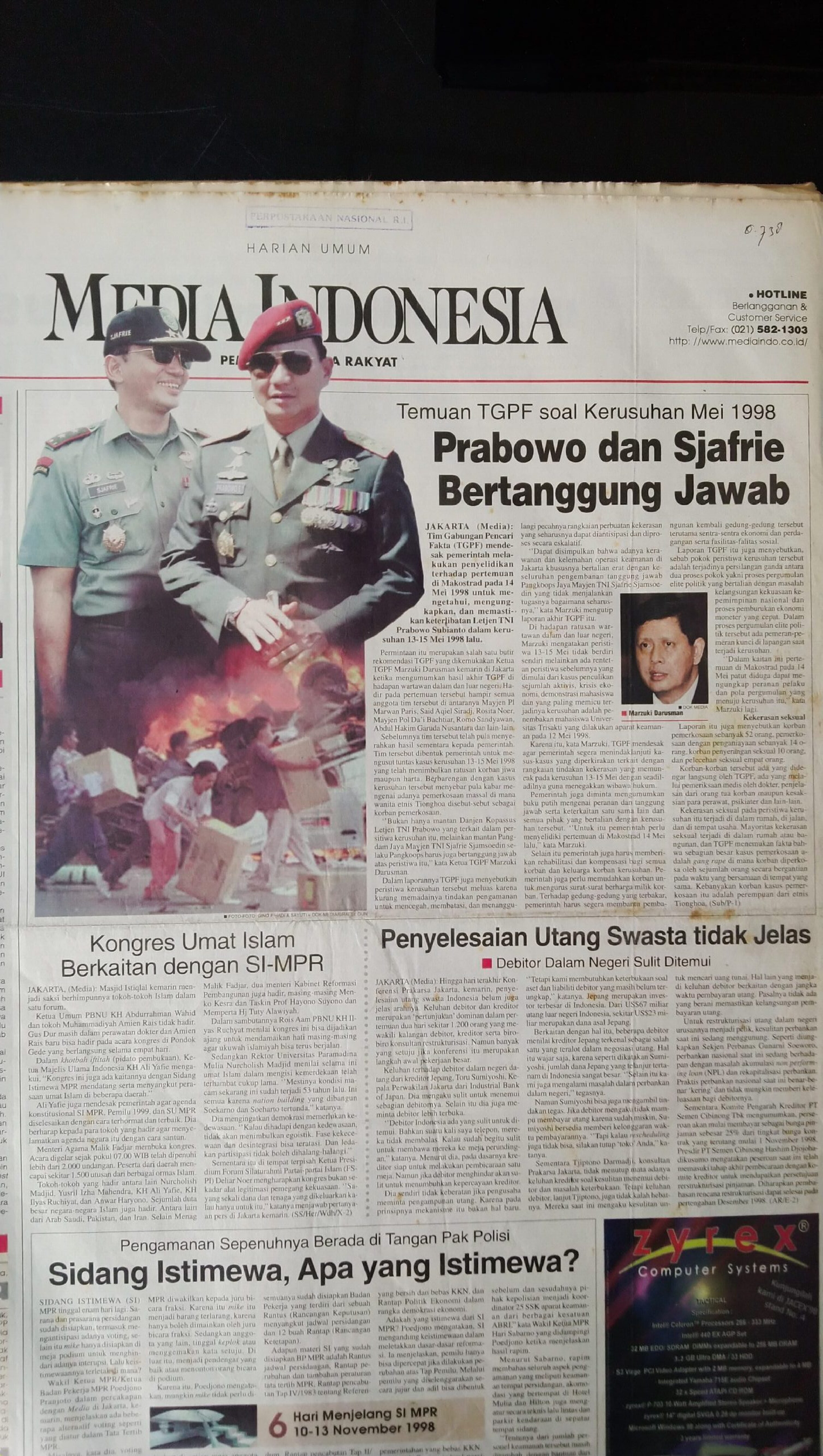 1998-11-04_Hukum_Prabowo-dan-Sjafrie-Bertanggungjawab_Media-Indonesia_01-scaled-e1706692177255�