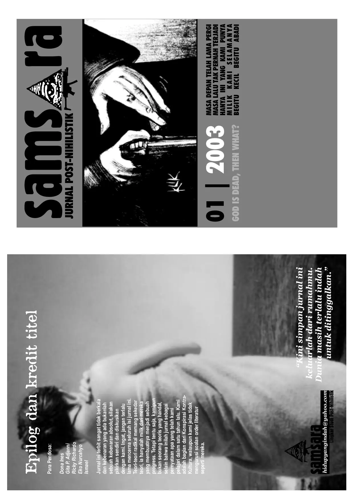 Samsara Jurnal Post Nihlistik Vol. 1