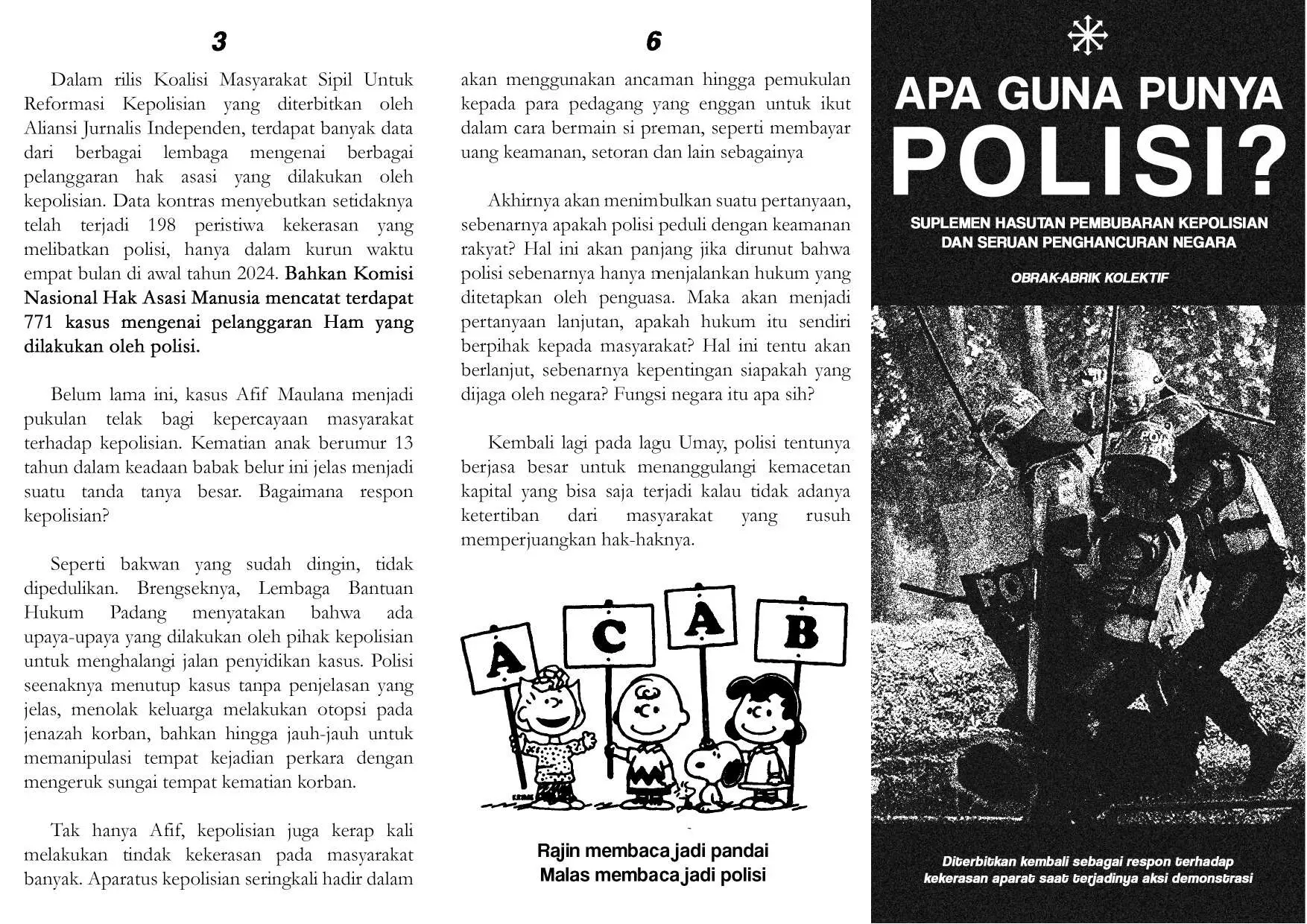 Apa Guna Punya Polisi?