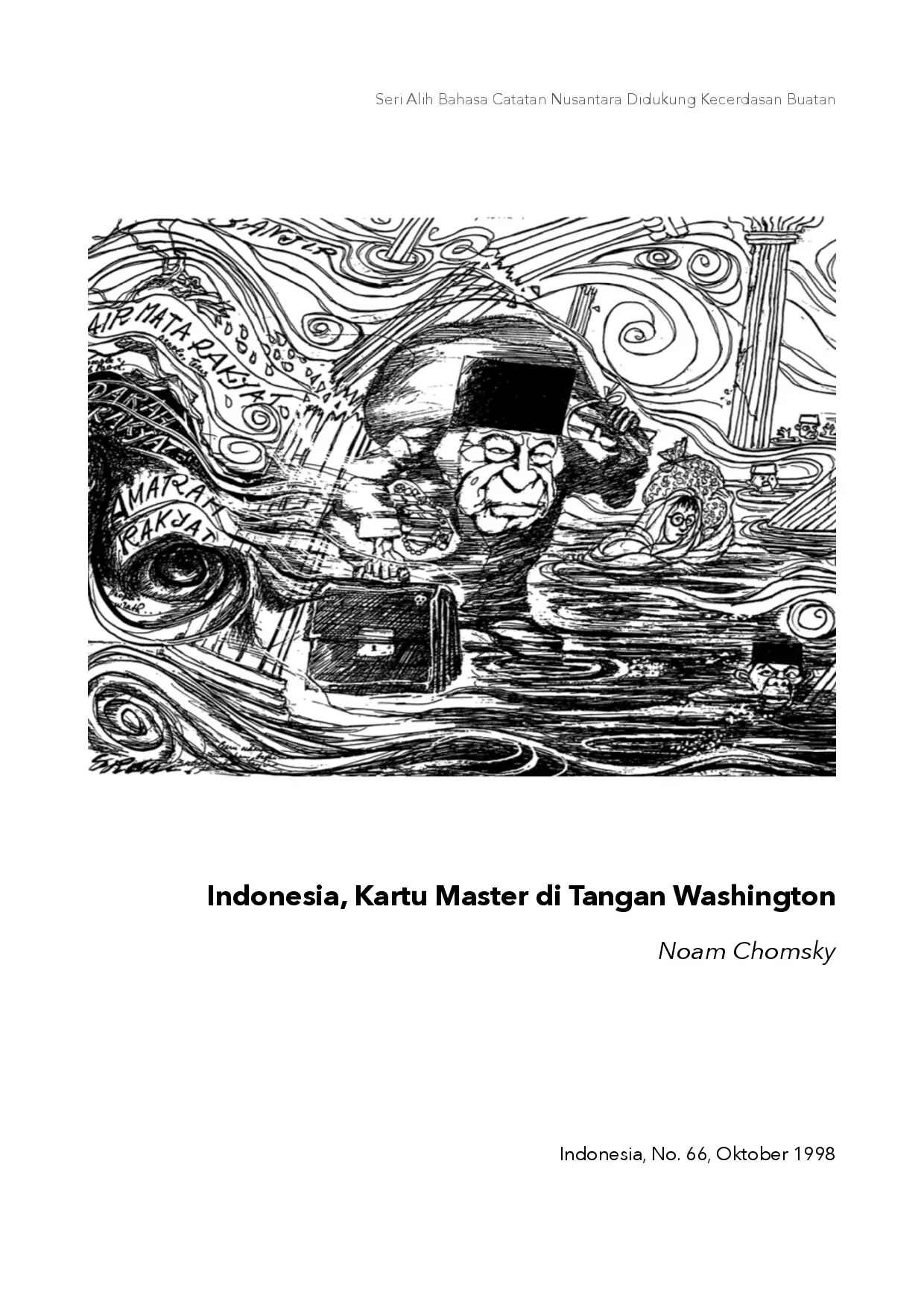 Indonesia, Kartu Master di Tangan Washington