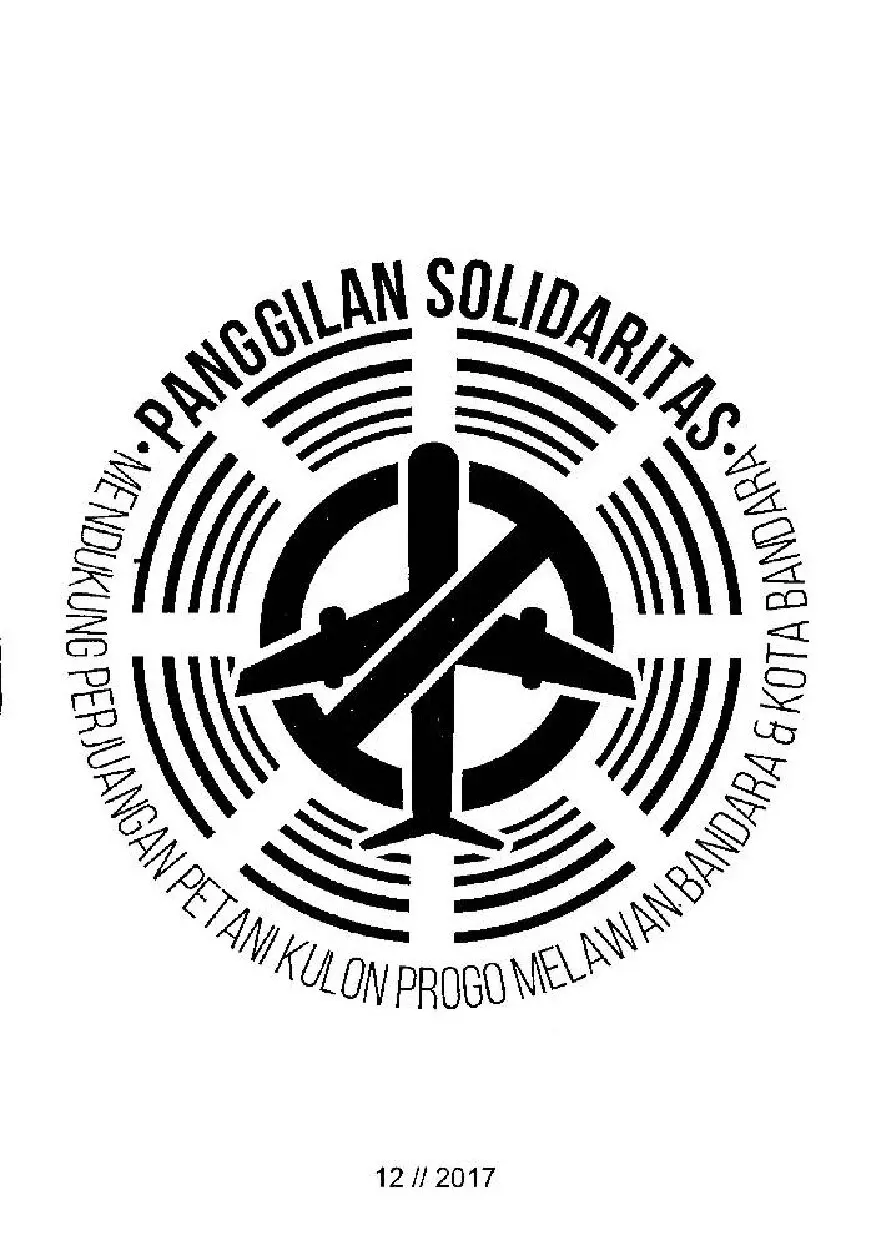 Mendukung Perjuangan Petani Kulon Progo Melawan Bandara Dan Kota Bandara