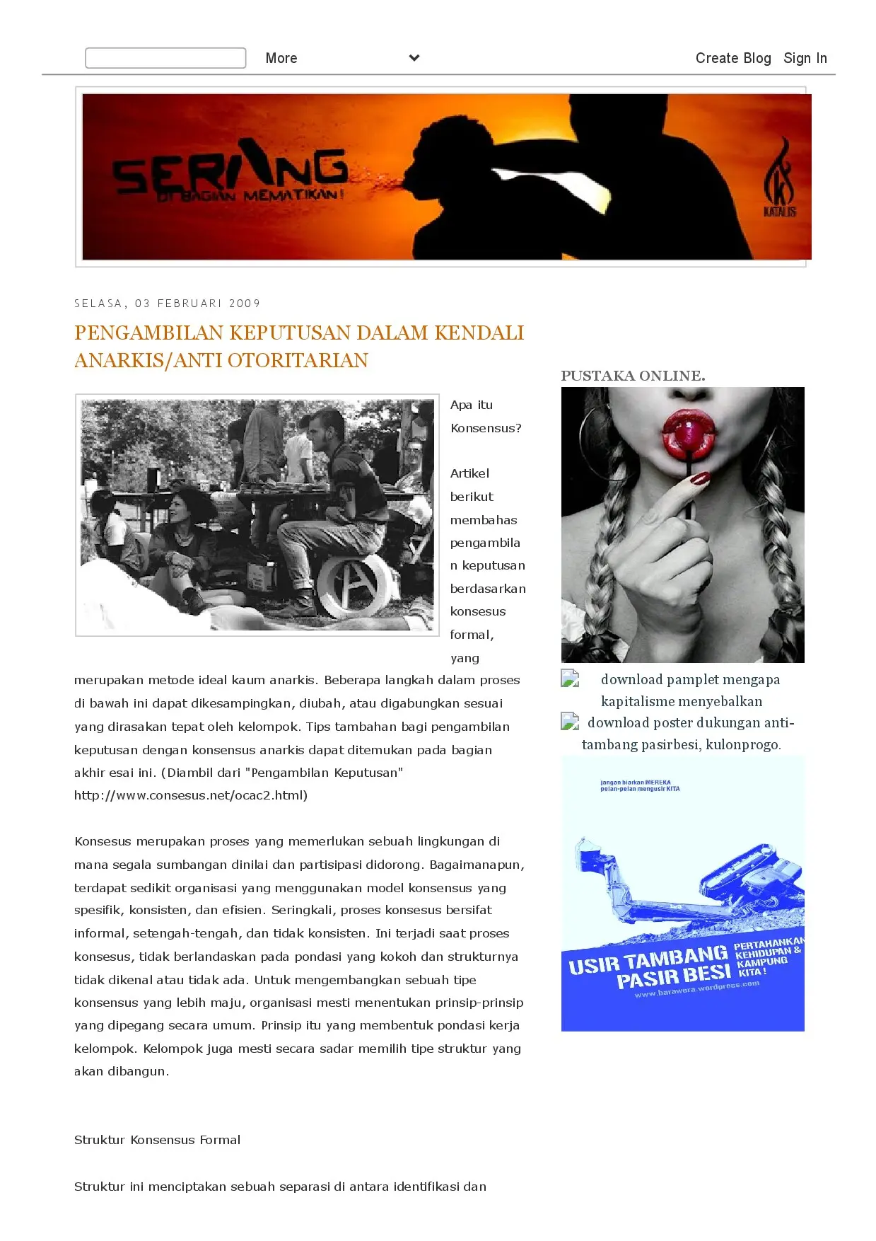 Pengambilan Keputusan dalam Kendali Anarkis/Anti-Otoritarian