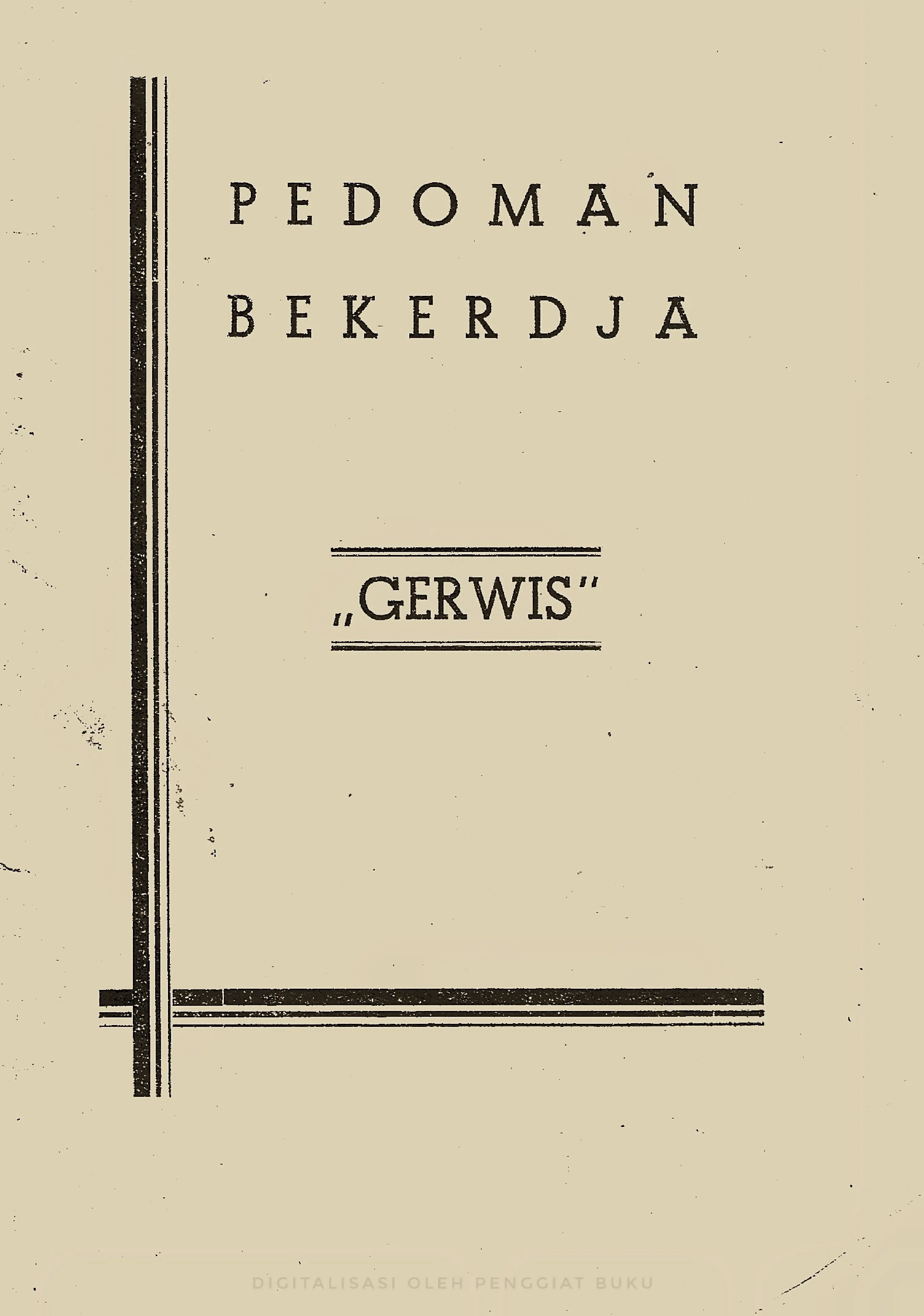 Pedoman Bekerdja