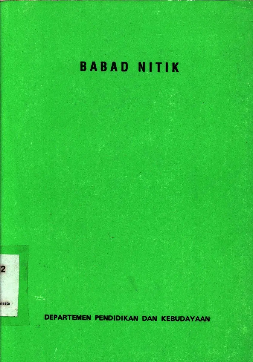 Babad Nitik