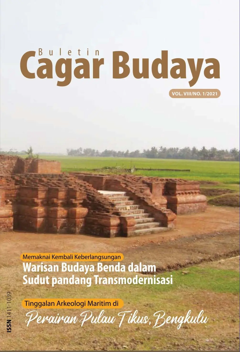 Buletin Cagar Budaya Volume VIII, Nomor 1 tahun 2021