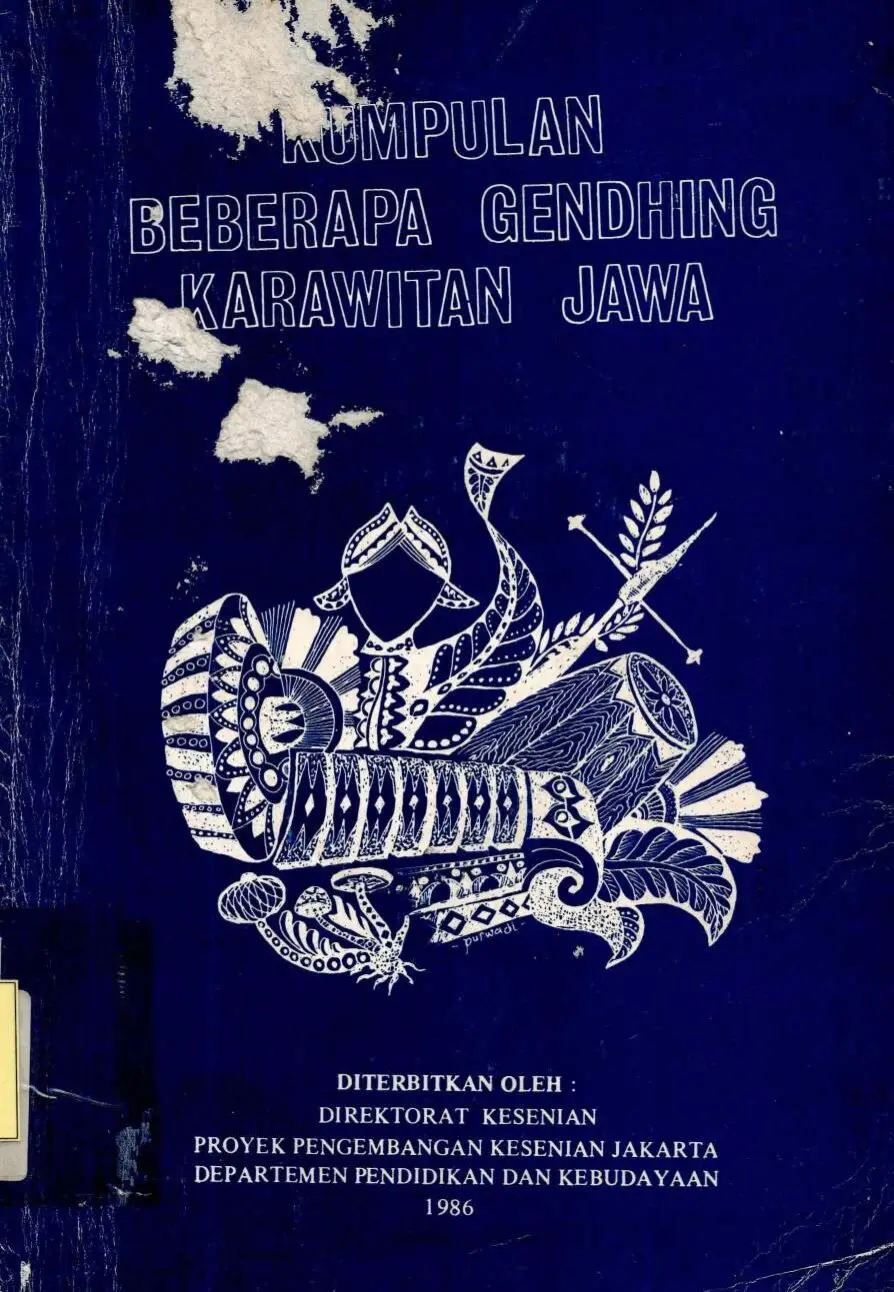 Kumpulan beberapa gendhing karawitan Jawa