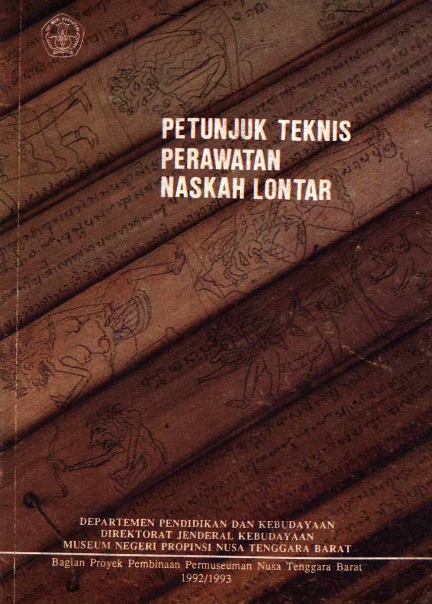 Petunjuk teknis perawatan naskah lontar