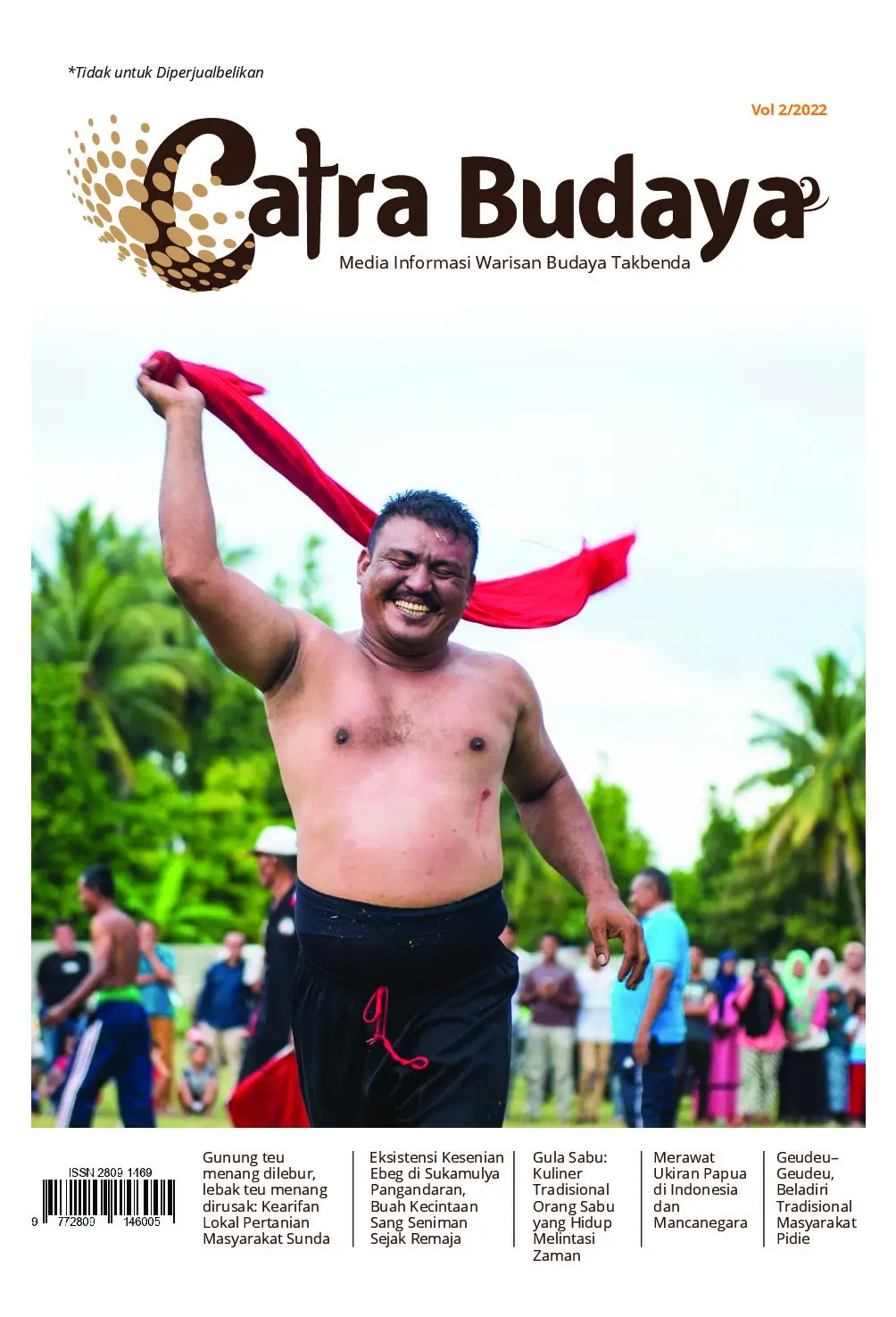 Catra Budaya, media informasi warisan budaya takbenda, vol 2/2022