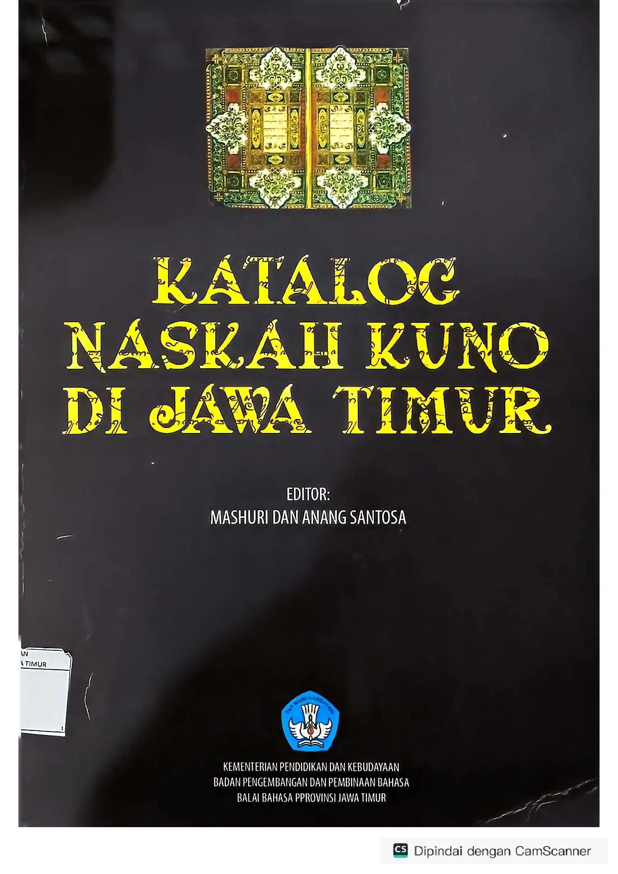 Katalog naskah kuno di Jawa Timur