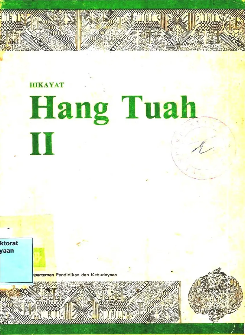 Hikayat hang tuah II