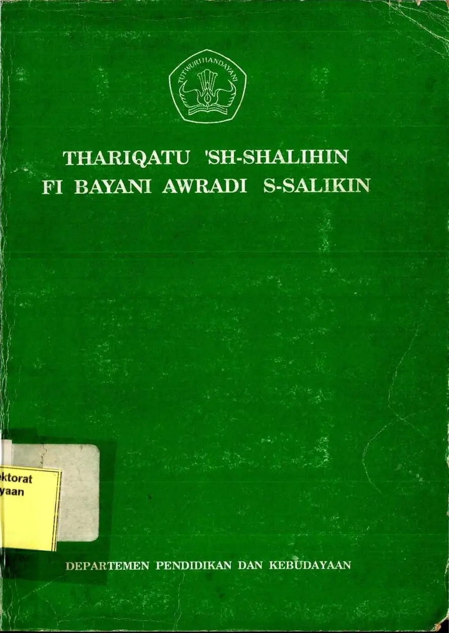 Thariqatu 'sh-shalihin fi bayani awradi s-salikin