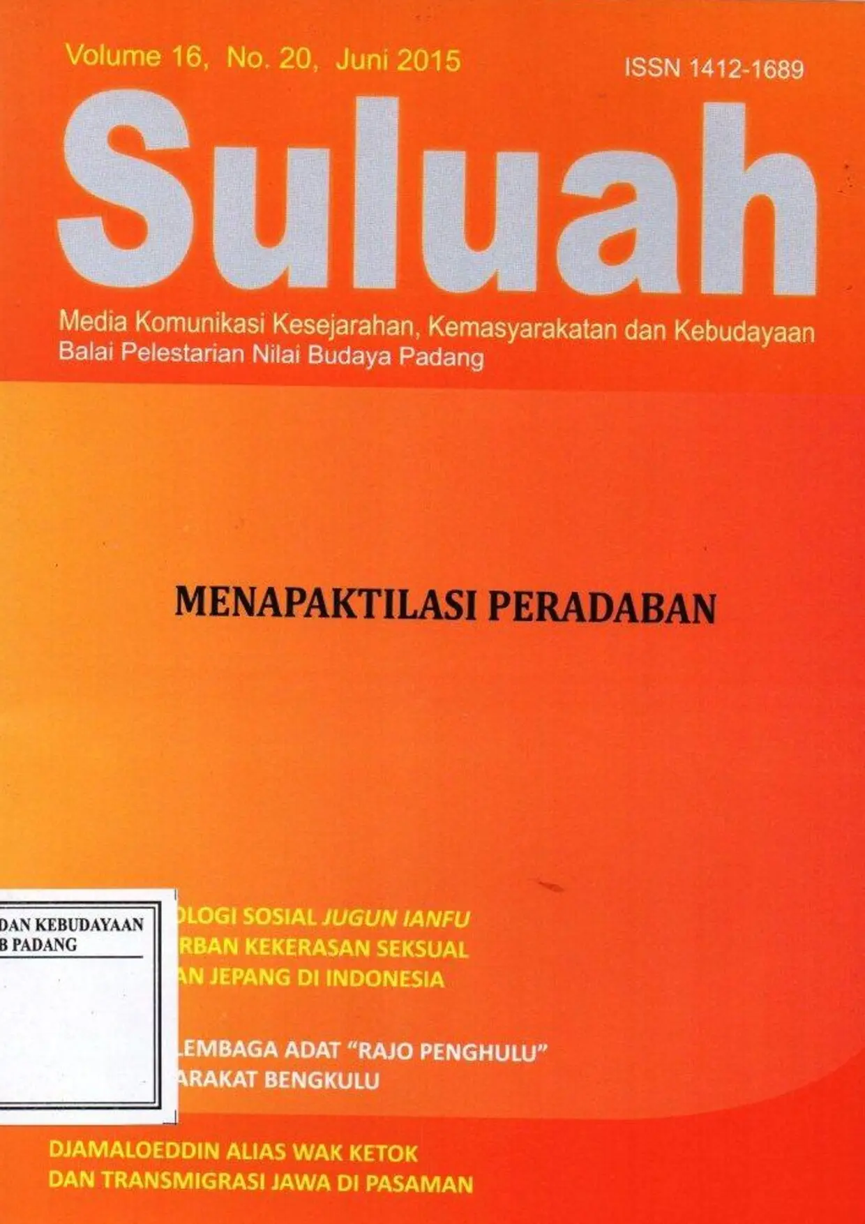Pemikiran tashawuf Abdurrauf Singkel dalam kitab Daqa'iq Al-huruf: studi budaya naskah nusantara
