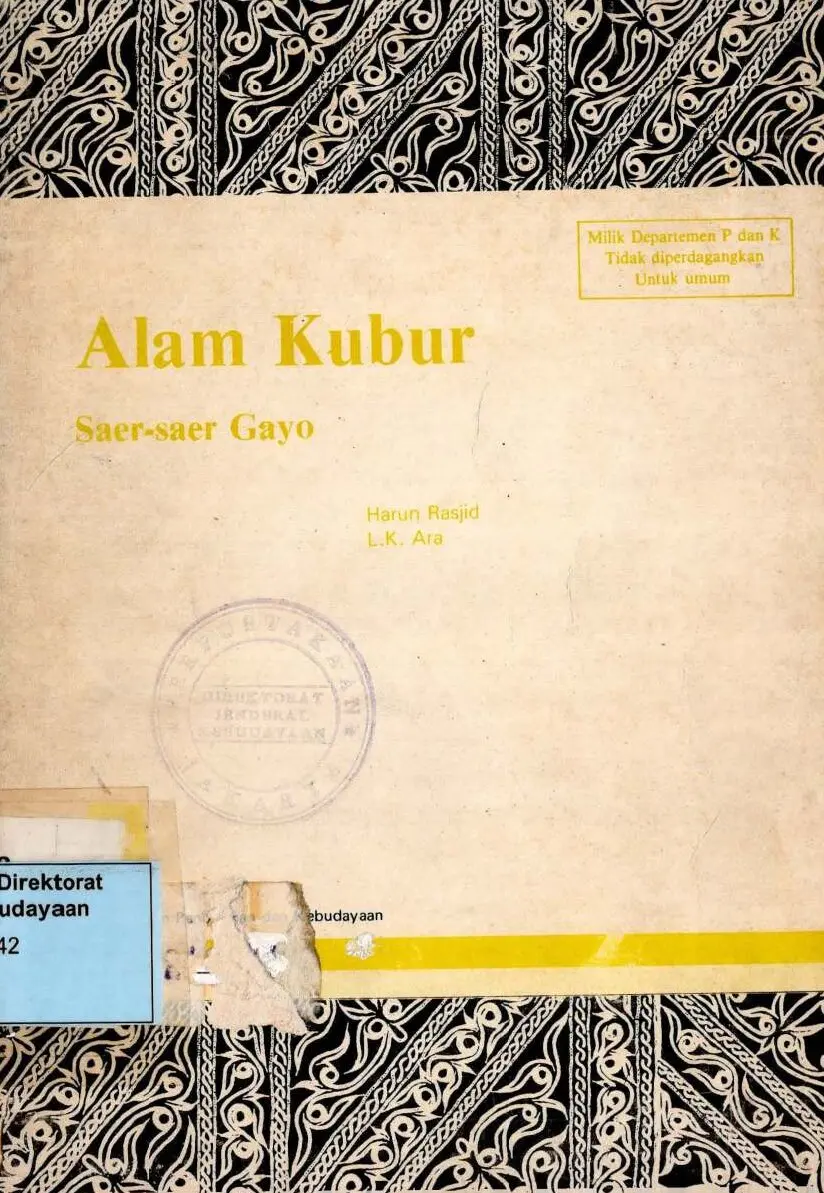 Alam kubur: saer-saer Gayo