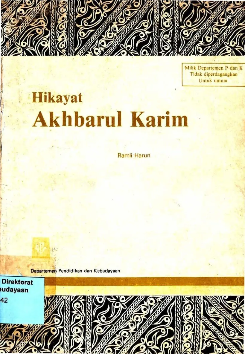 Hikayat Akhbarul Karim