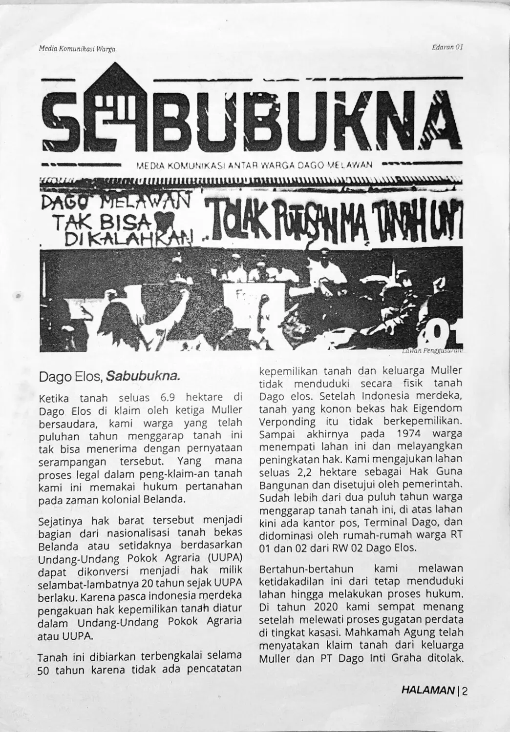 Sabubukna Edaran #1
