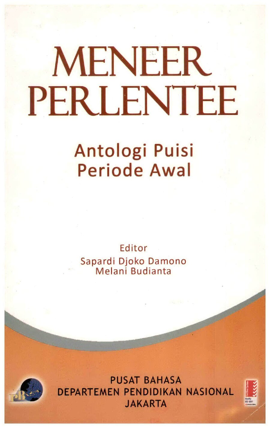 Meneer Perlentee: antologi puisi periode awal