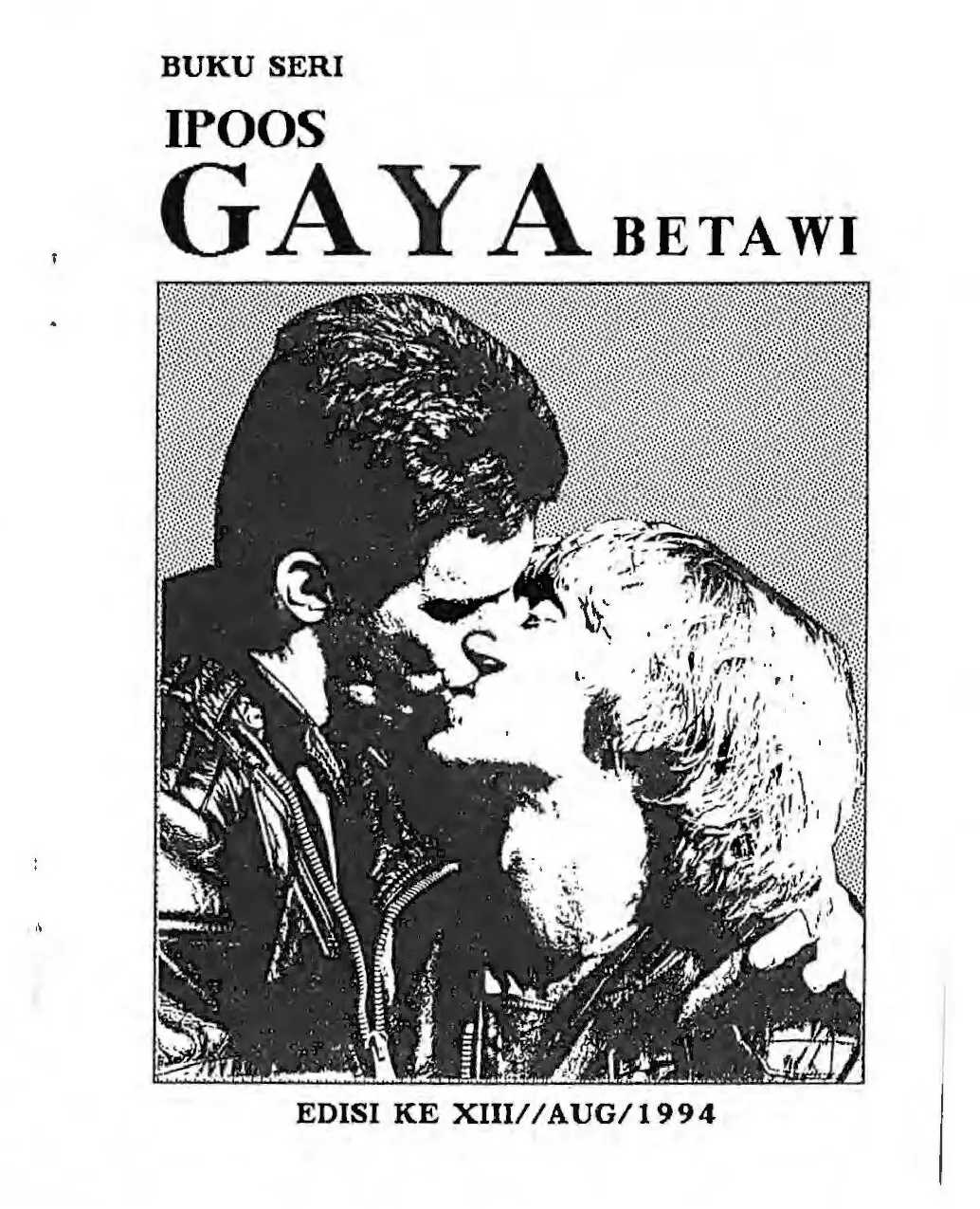 Buku Seri IPOOS GAYa Betawi #13