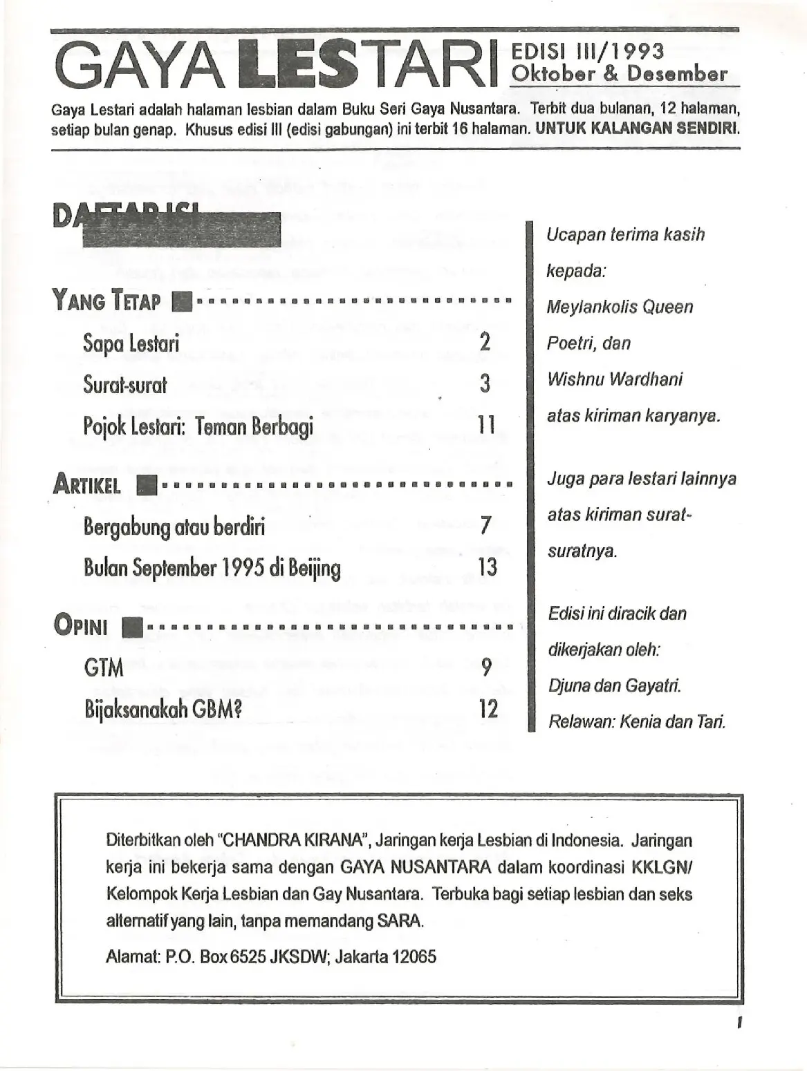 Gaya Lestari #3
