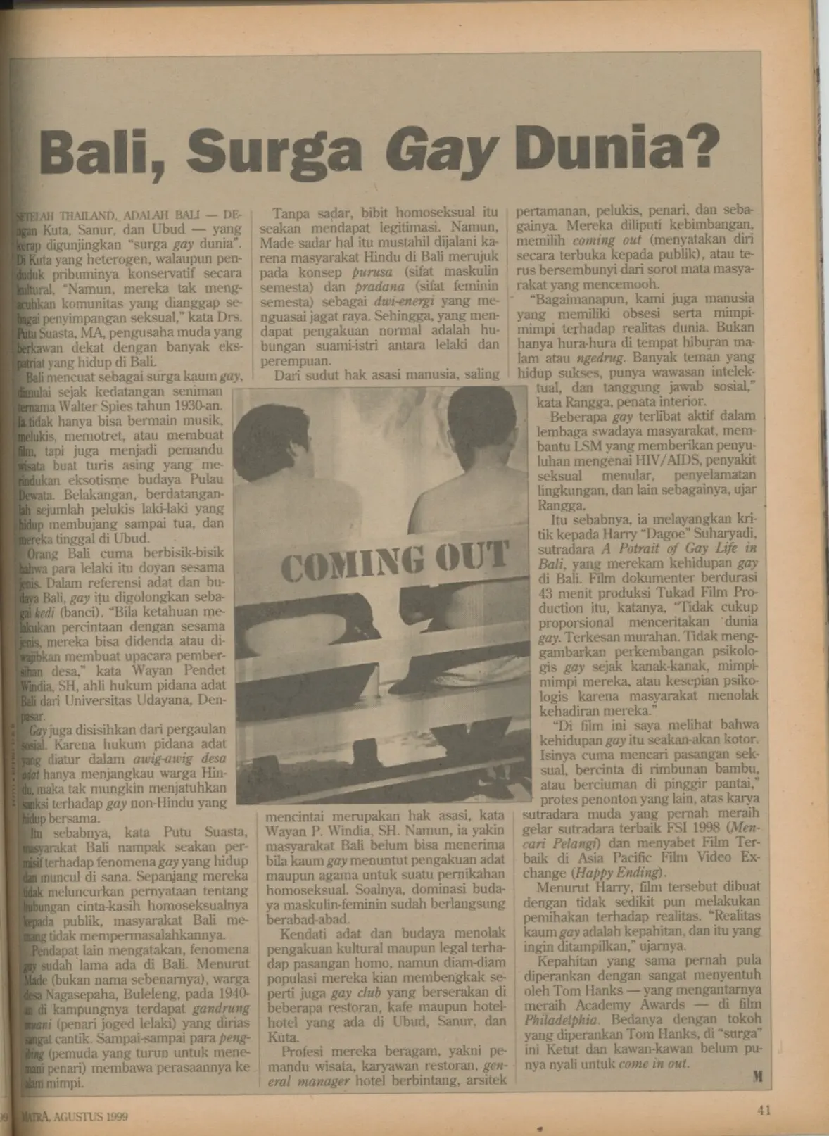 Bali, Surga Gay Dunia