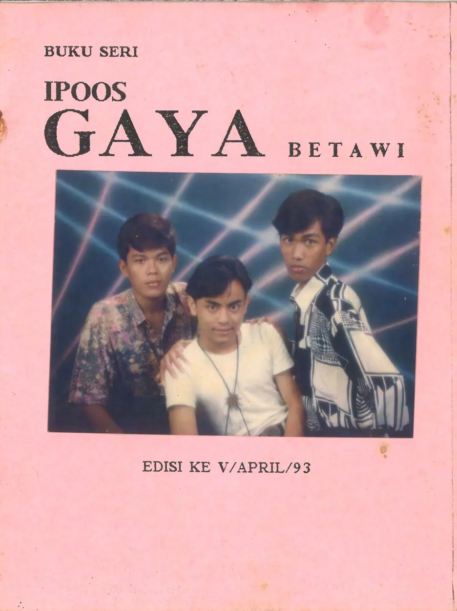 Buku Seri IPOOS GAYa Betawi #5b