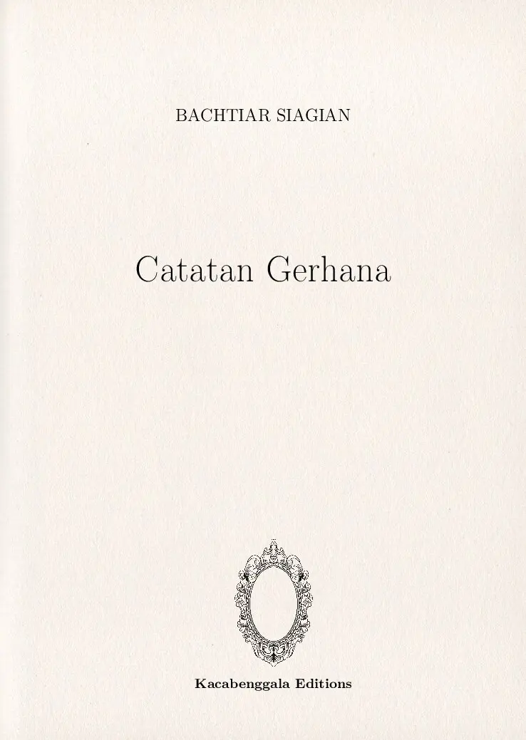 Catatan Gerhana