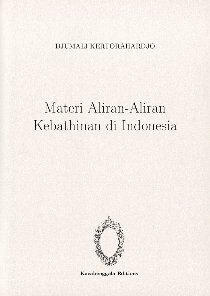 Materi Aliran-Aliran Kebathinan di Indonesia