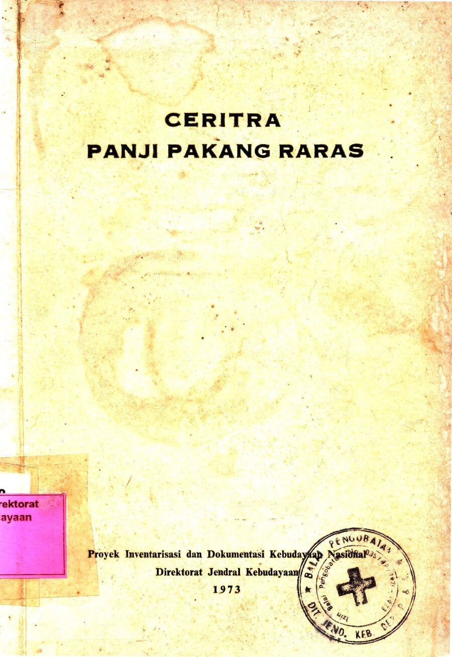 Ceritra panji pakang raras