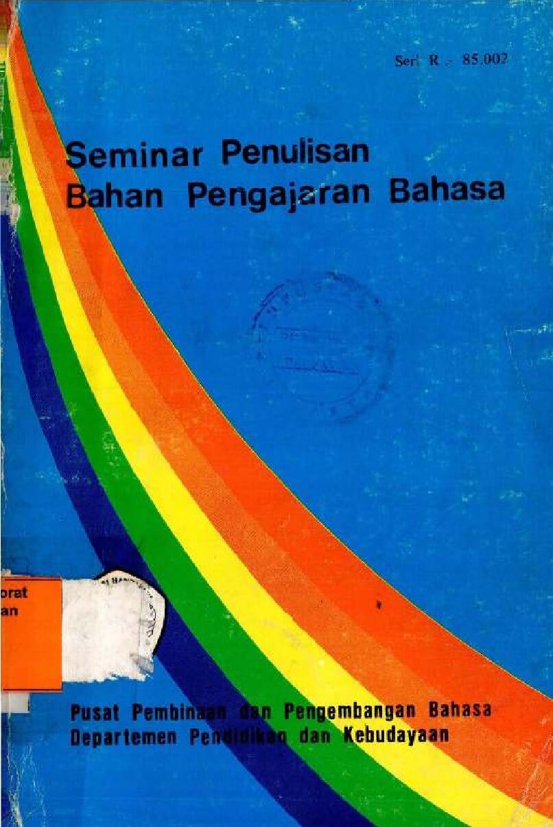 Seminar penulisan bahan pengajaran bahasa