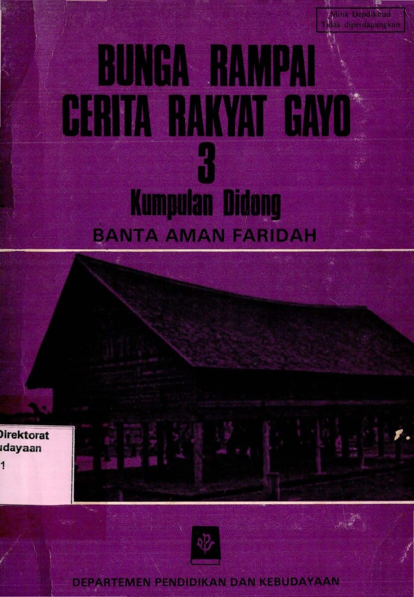 Bunga rampai cerita rakyat gayo 3 : kumpulan didong