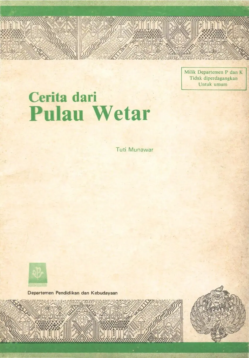 Cerita dari Pulau Wetar