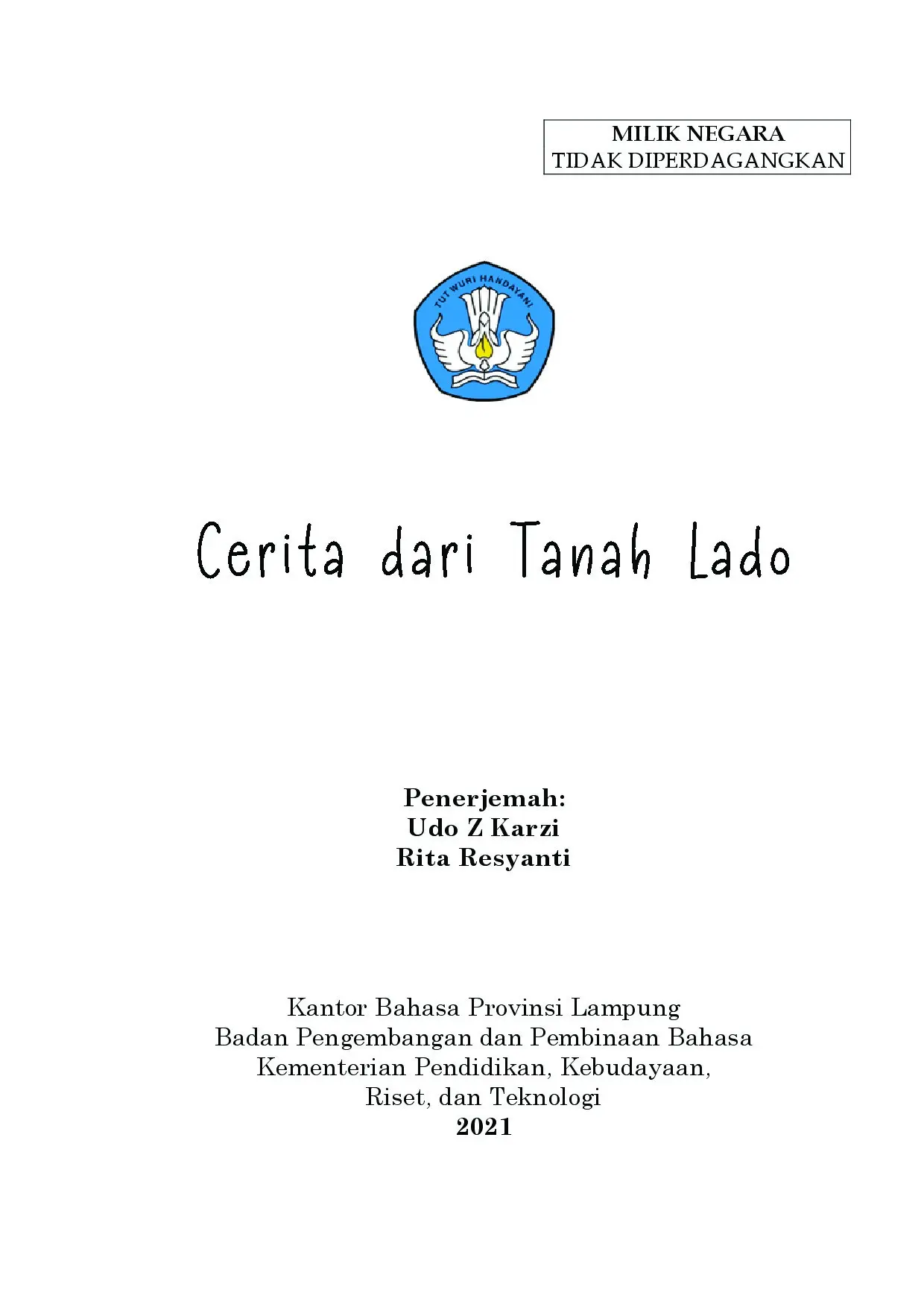 Cerita dari Tanah Lado