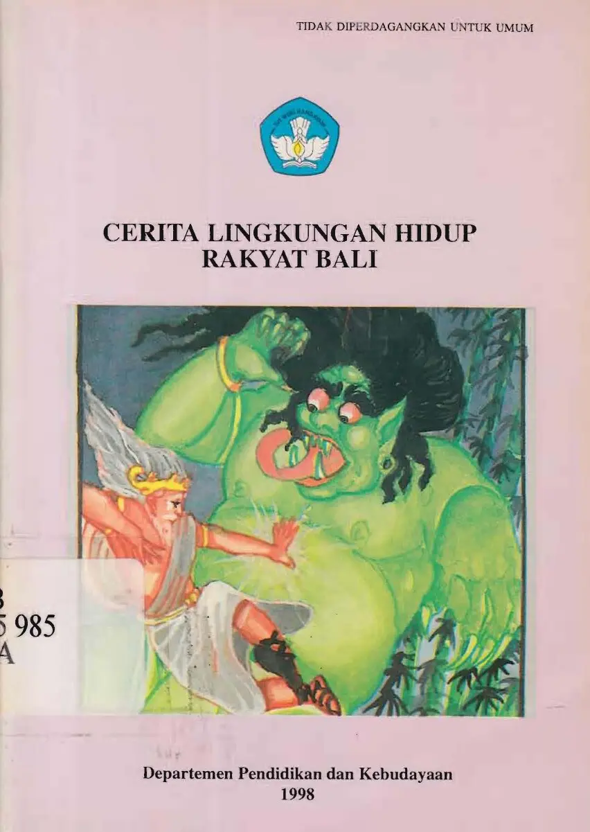 Cerita Lingkungan Hidup Rakyat Bali