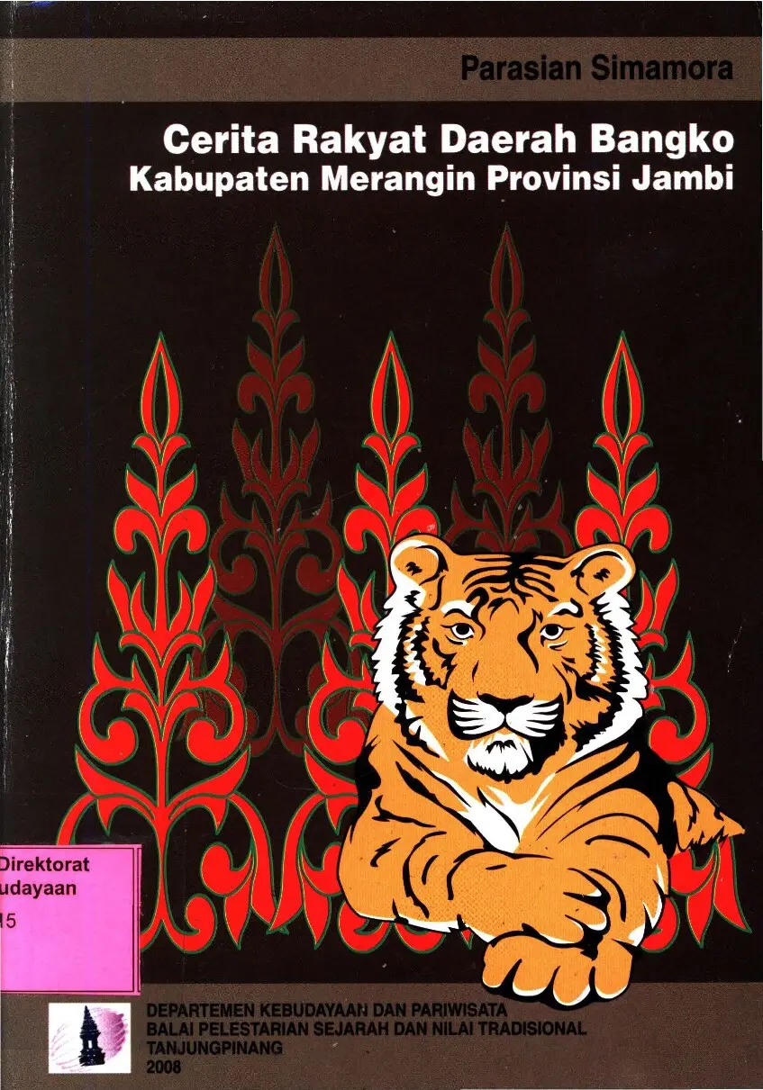 Cerita rakyat daerah Bangko Kabupaten Merangin Provinsi Jambi