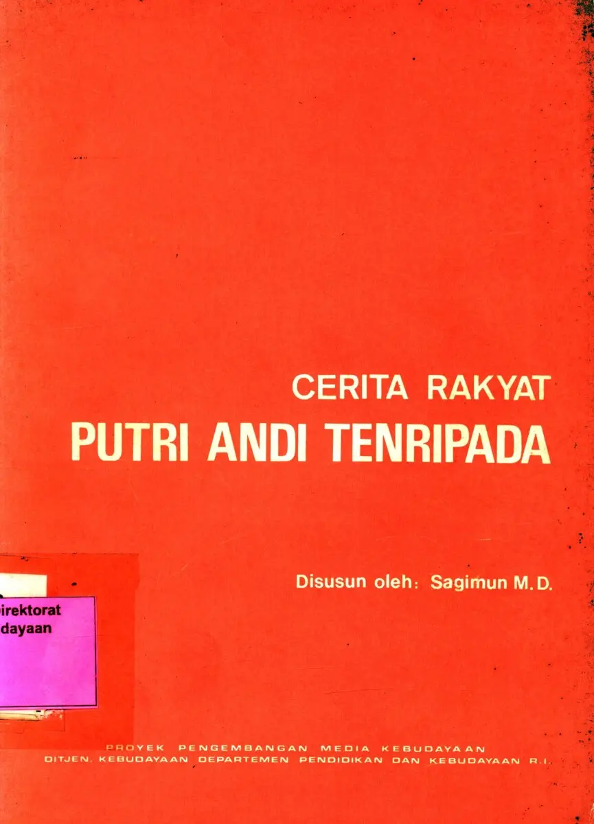 Cerita rakyat Putri Andi Tenripada
