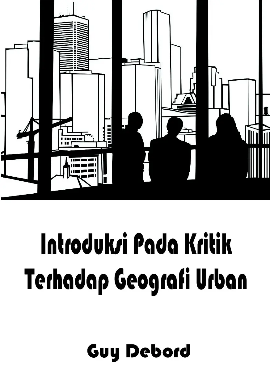 Introduksi Pada Kritik Terhadap Geografi Urban