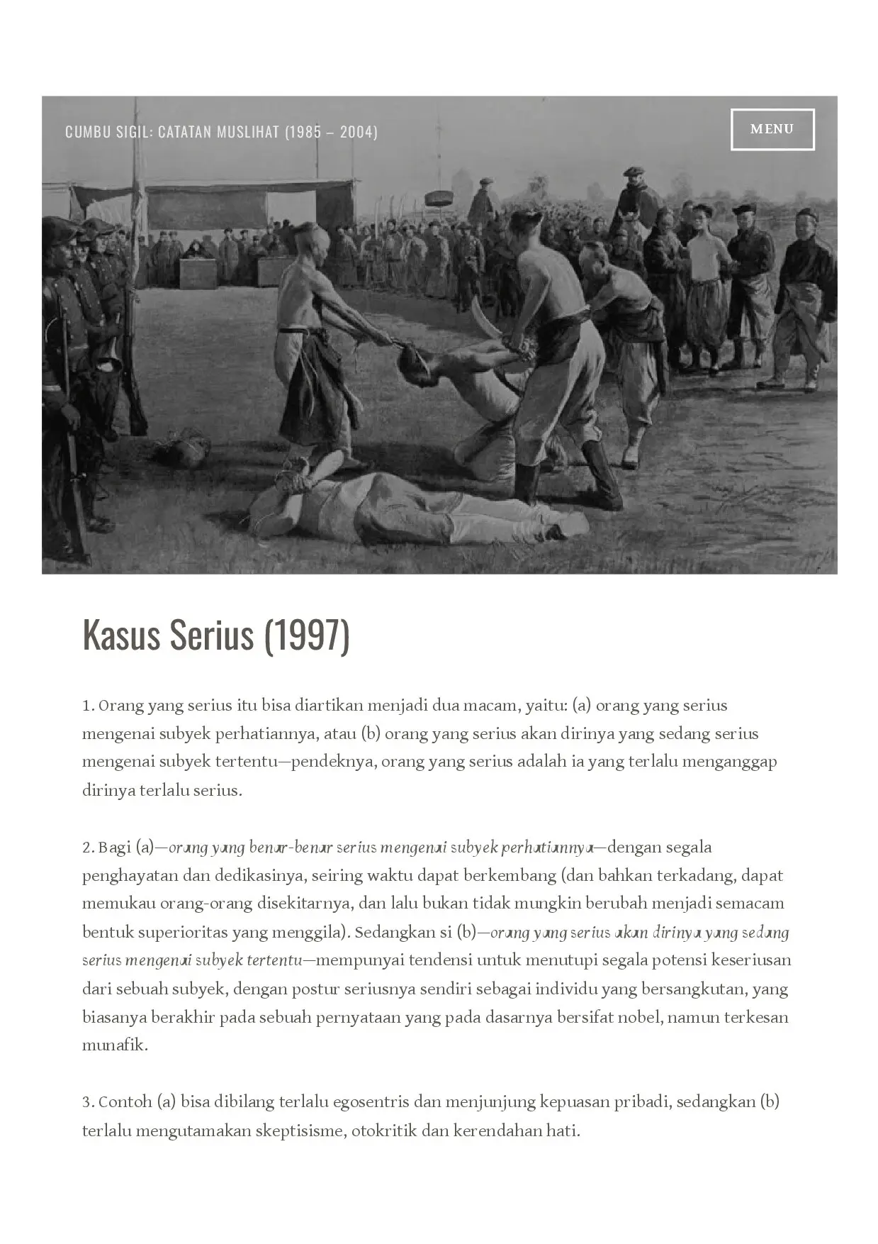 Kasus Serius (1997)