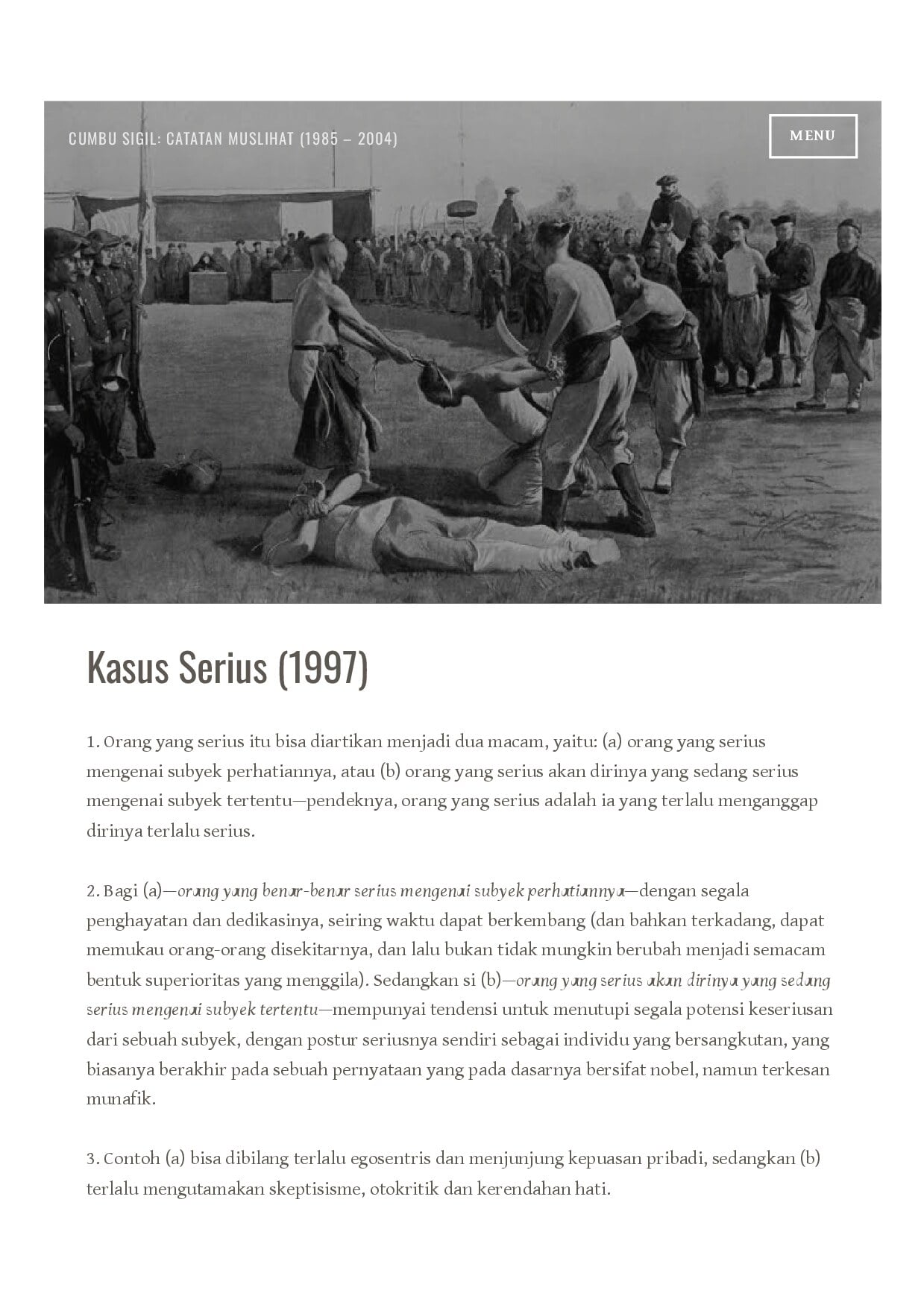 Kasus Serius (1997)