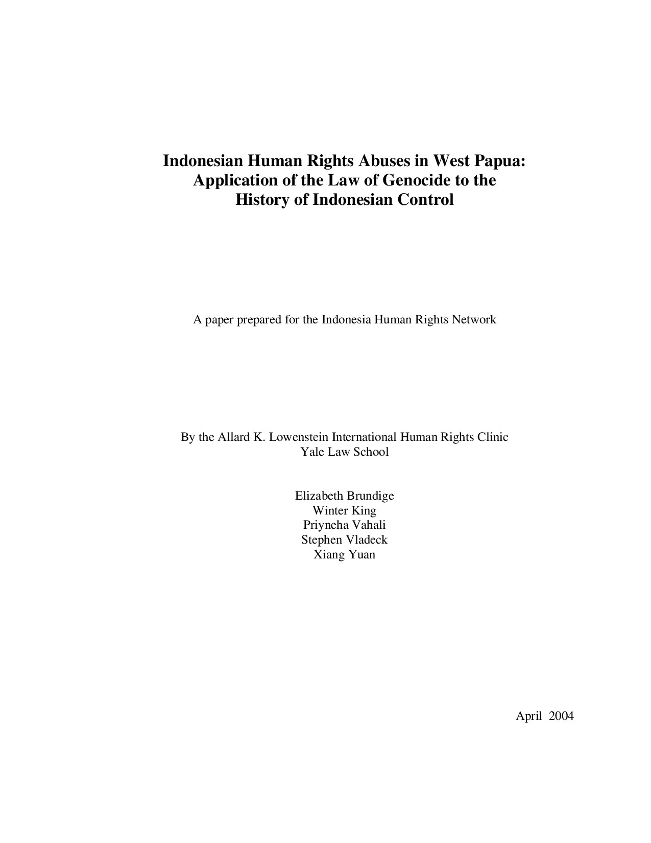 Microsoft Word - west papua final report.doc
